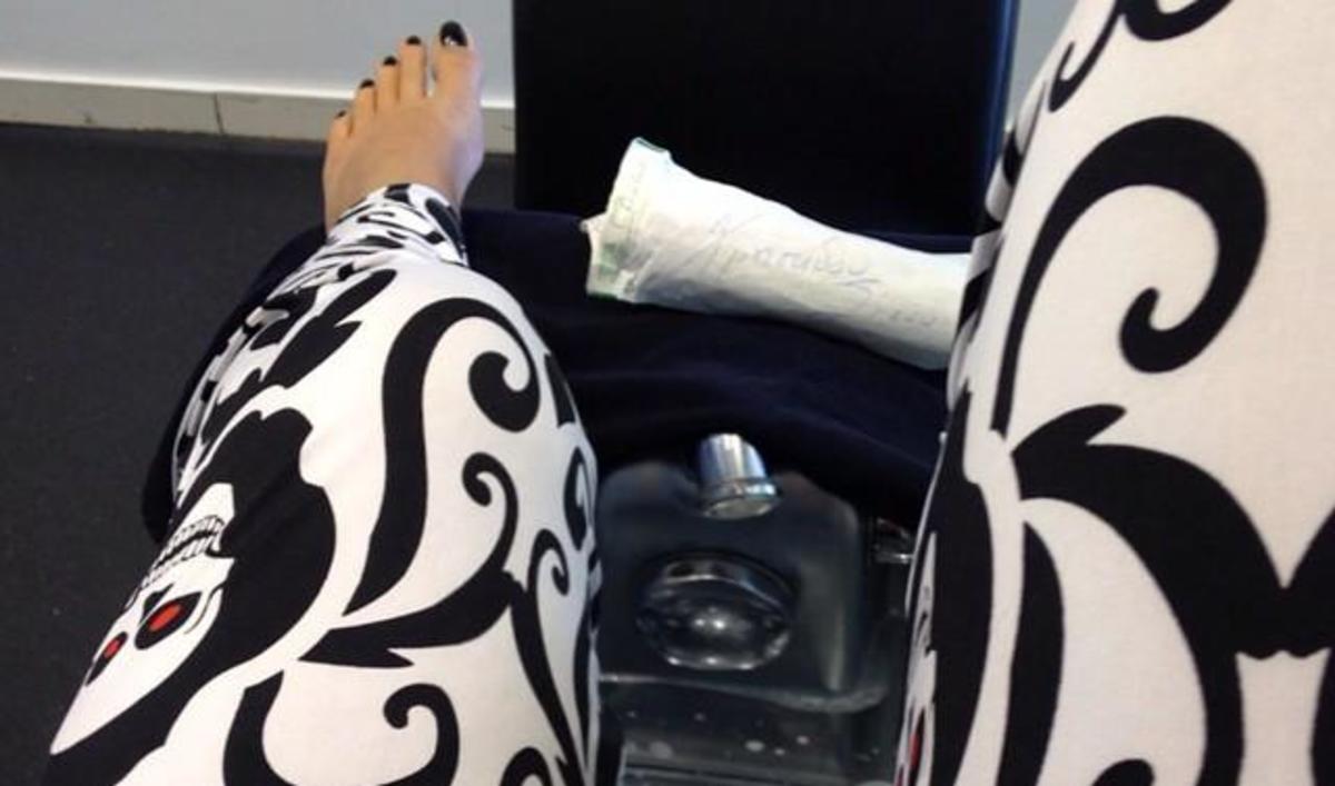 Ποια παρουσιάστρια πέρασε το πρωινό της κάνοντας πεντικιούρ;