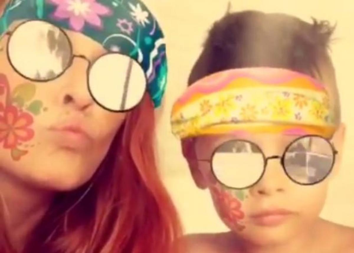 Σίσσυ Χρηστίδου: Έχει ξετρελαθεί με το Snapchat και το μαθαίνει στον γιο της!