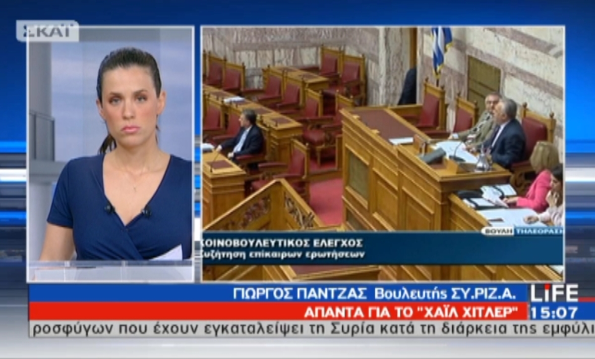 Πάντζας για “χάιλ Χίτλερ”