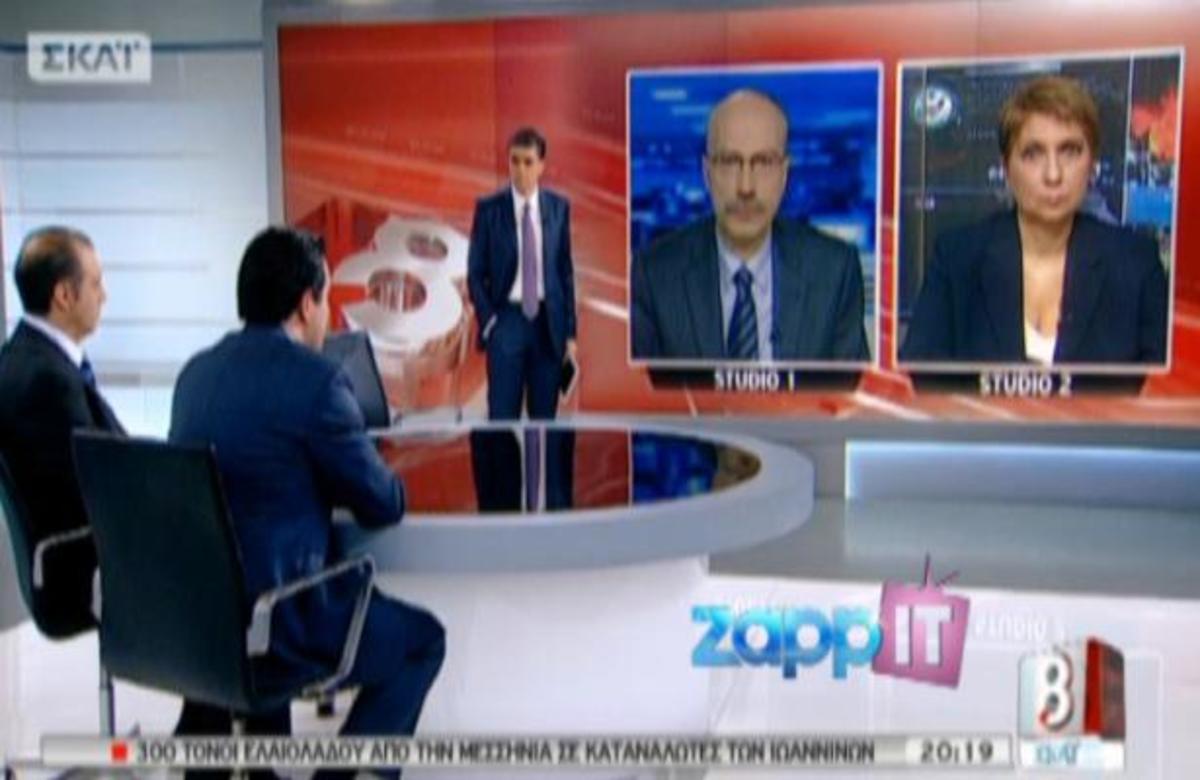 Ο Α. Γεωργιάδης στο “ΣΚΑΙ στις 8” με τον Ν. Ευαγγελάτο!