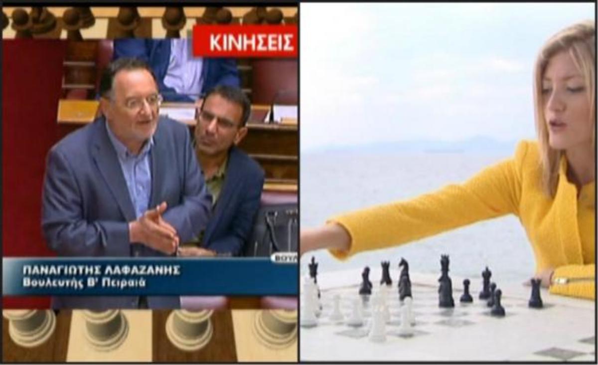 Η …πολιτική σκακιέρα «πήρε σάρκα και οστά» στο δελτίο του MEGA