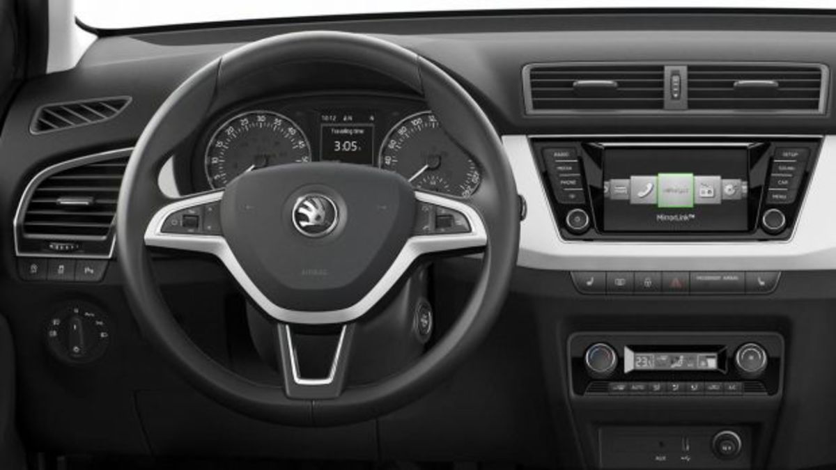 Αυτό είναι το ταμπλό του νέου Škoda Fabia