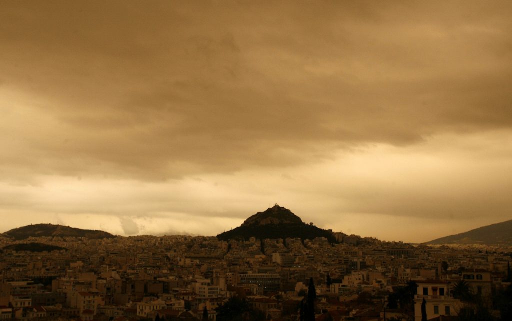 Σκόνη απ’ τη Σαχάρα και … 25 βαθμοί