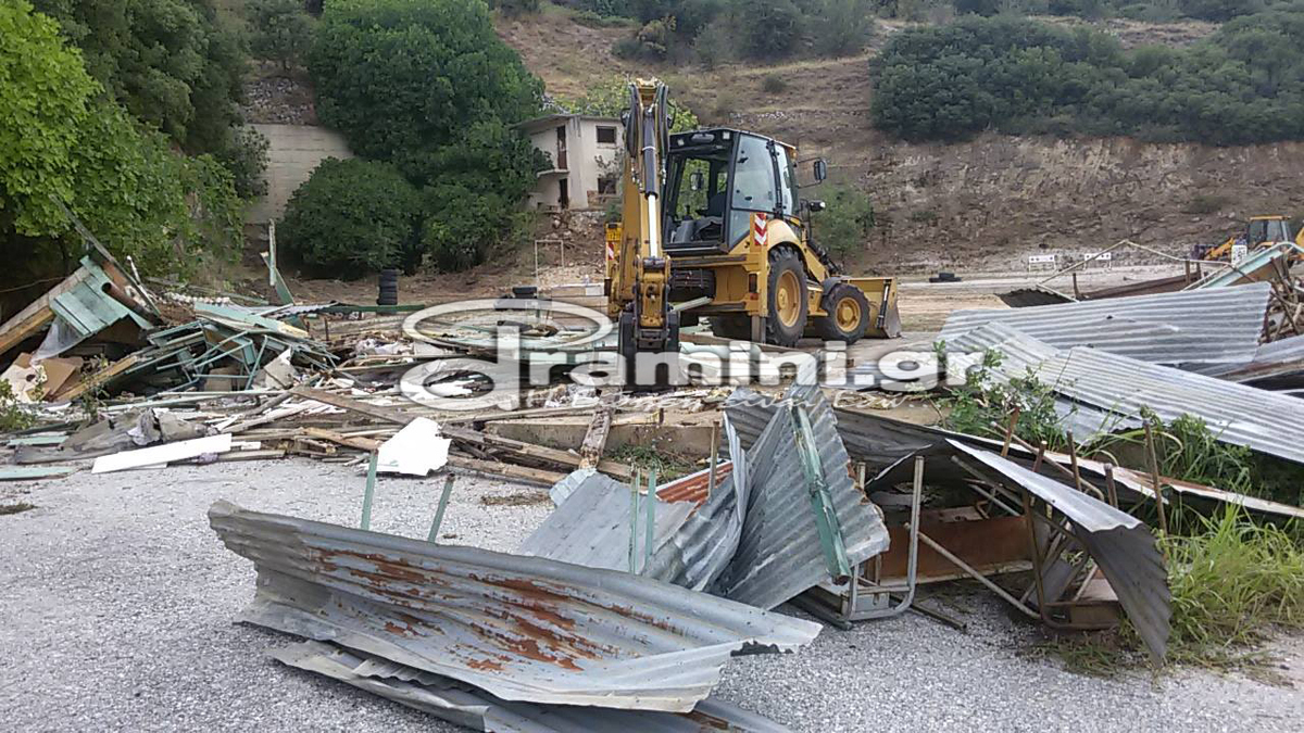 Ελλαδάρα! Κατεδαφίζουν το σκοπευτήριο – παράγκα της… Κορακάκη μετά το χρυσό στο Ρίο [pics]