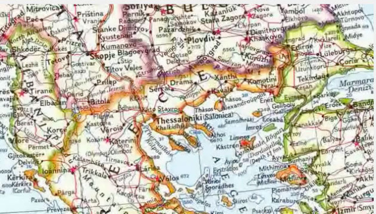 Σκόπια: Οι χάρτες που δείχνουν ότι το ψέμμα δεν μπορεί να σταθεί