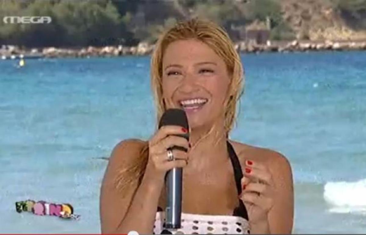 Η Φαίη Σκορδά κλειδώθηκε στην τουαλέτα την ώρα που ο Λιάγκας έκανε εκπομπή!