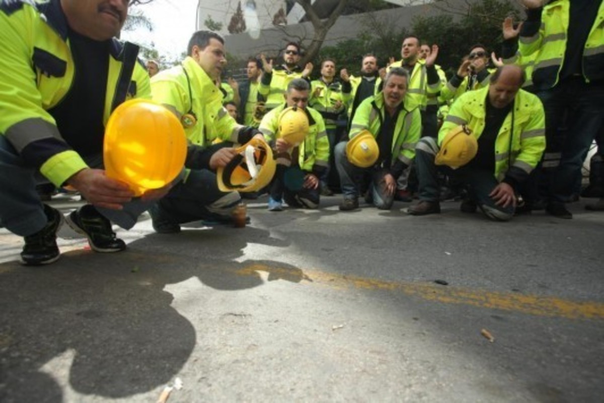 Μεταλλωρύχοι: Μόνο φασιστικά καθεστώτα απαγορεύουν διαδηλώσεις εργαζομένων