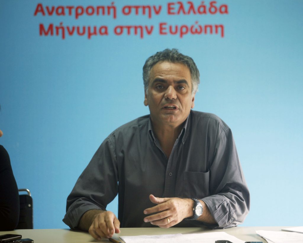 Σκουρλέτης: Θα ζητήσουμε Εξεταστική Επιτροπή για το μνημόνιο