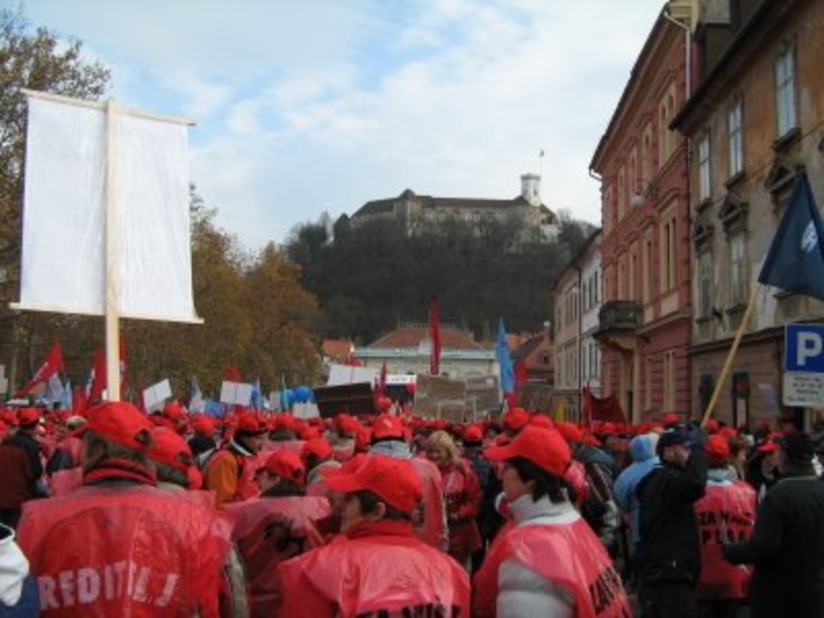 Γενική απεργία αύριο στη Σλοβενία για τα μέτρα λιτότητας – Πορείες σε όλη τη χώρα