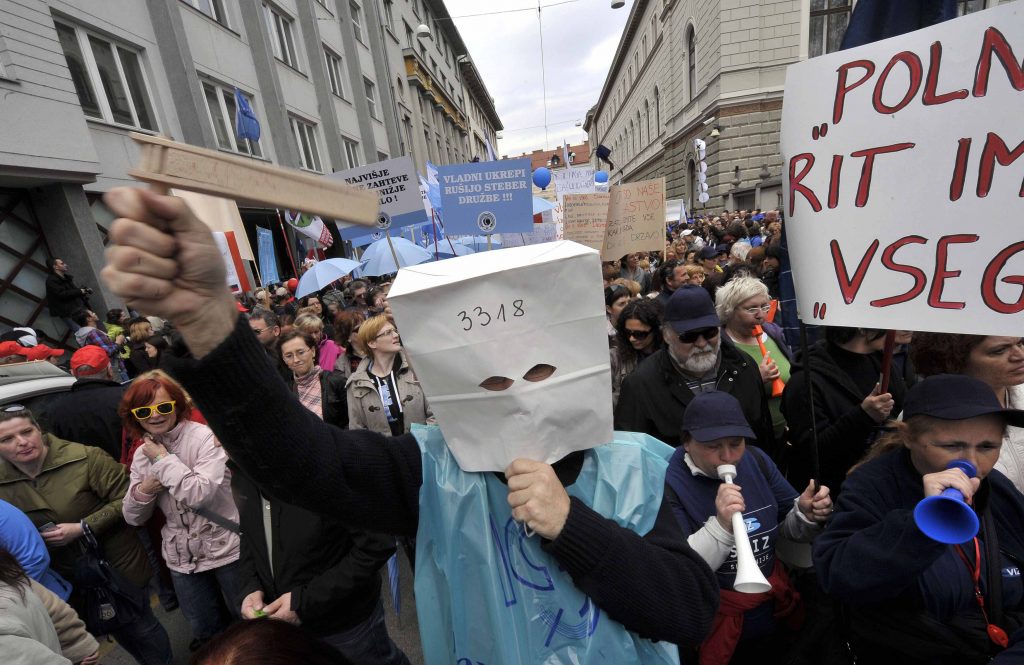 Σλοβενία: Τεράστια η συμμετοχή στη γενική απεργία για τα μέτρα λιτότητας