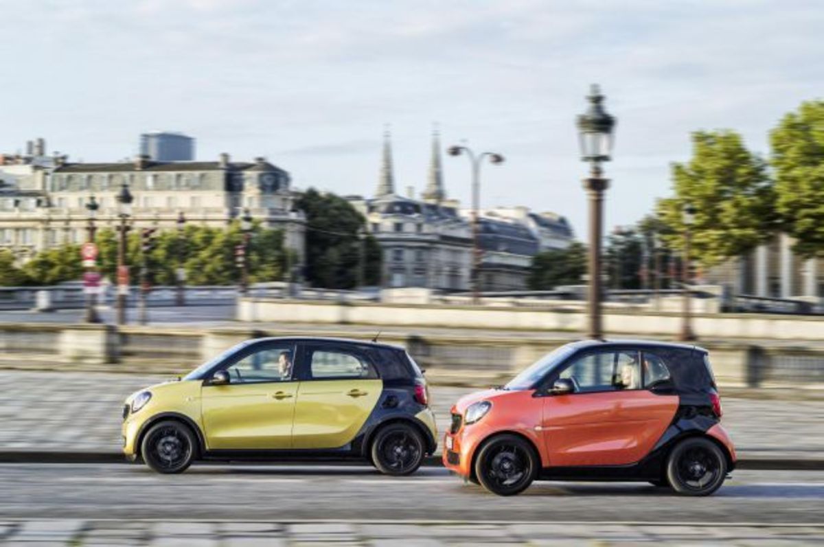 Αναβαθμισμένα smart fortwo και forfour