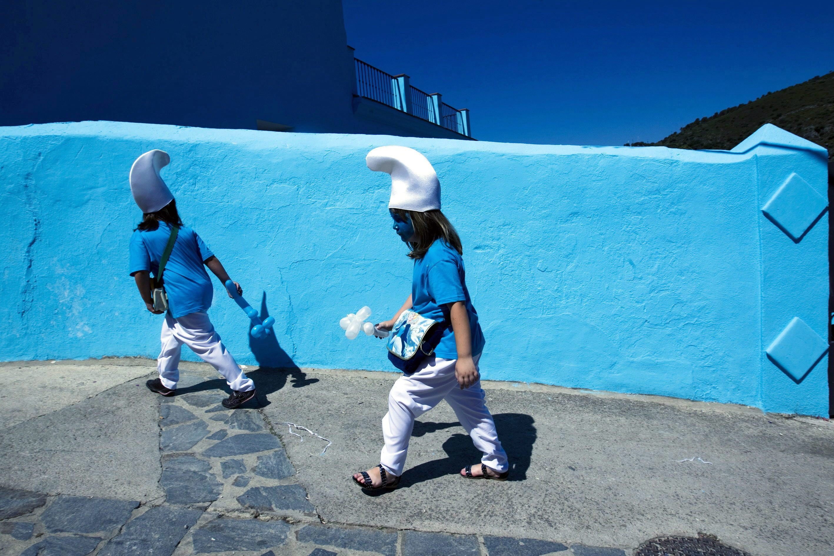 Έγιναν στρουμοφοχωριό για μία διαφήμιση αλλά θα παραμείνουν έτσι