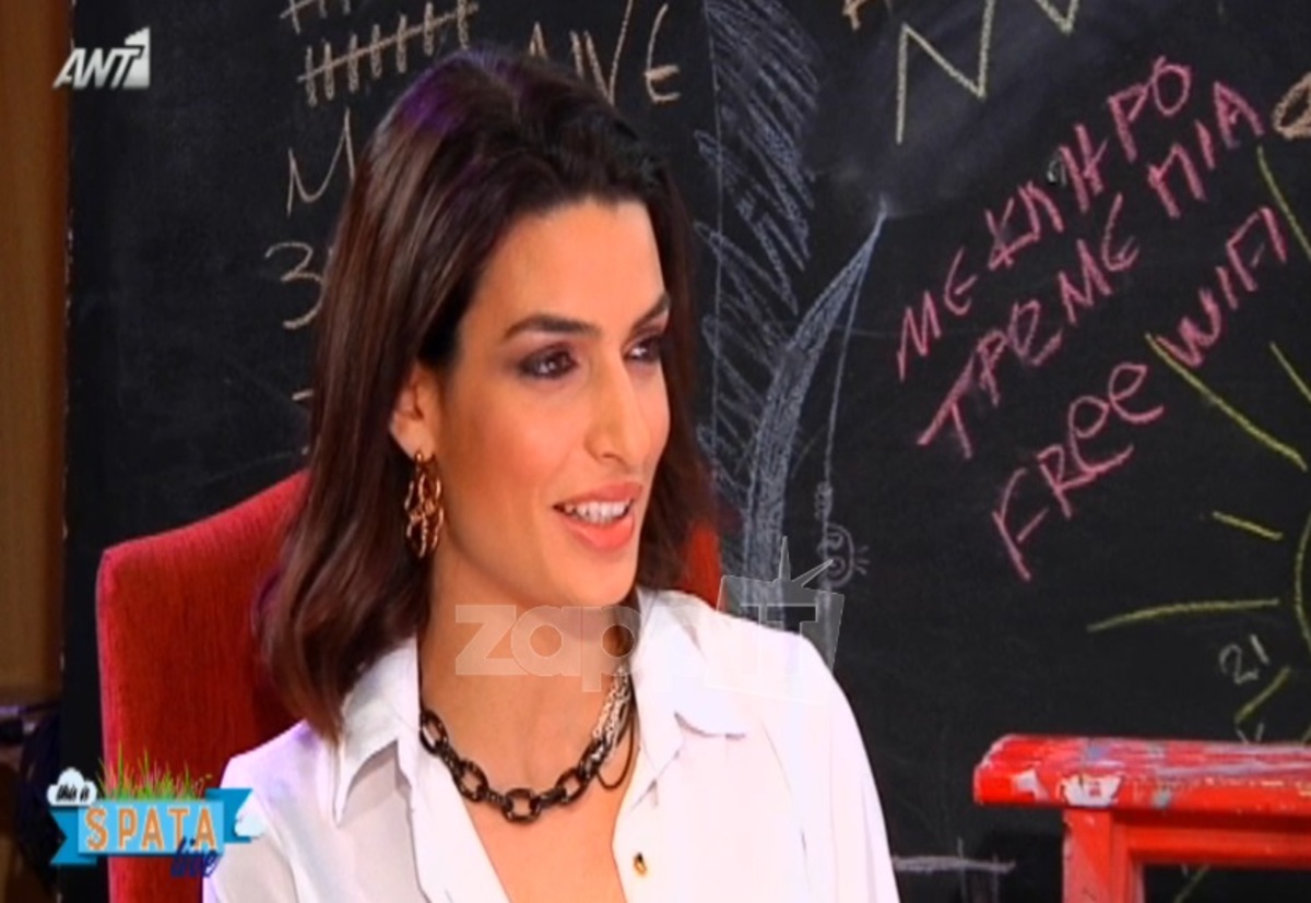 Τόνια Σωτηροπούλου: Με ποιον Έλληνα παρουσιαστή δε θα έκανε κάτι ερωτικό ακόμα και για πρωταγωνιστικό ρόλο στο Star Wars;