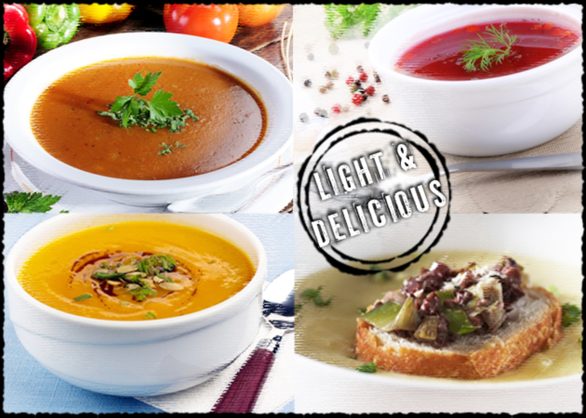 HOT STUFF! Συνταγές για σούπα με λιγότερες από 300 θερμίδες