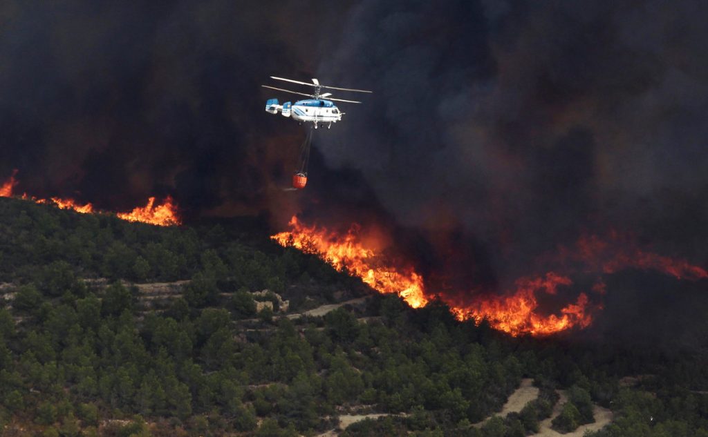 Έργο… πυρομανή οι φωτιές στην Ισπανία [pics]