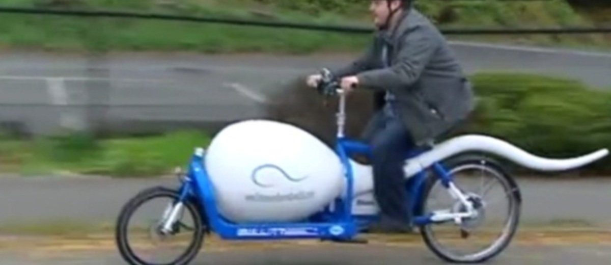 Ποδήλατο… σπερματοζωάριο για καλό σκοπό! Video