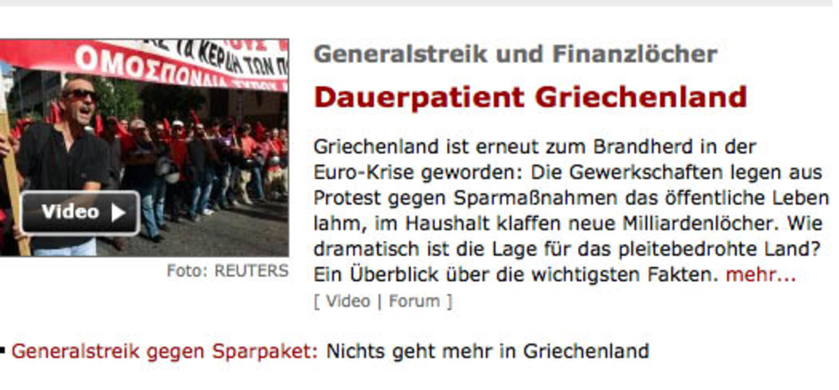 Spiegel:Τίποτα δεν λειτουργεί πλέον στην Ελλάδα