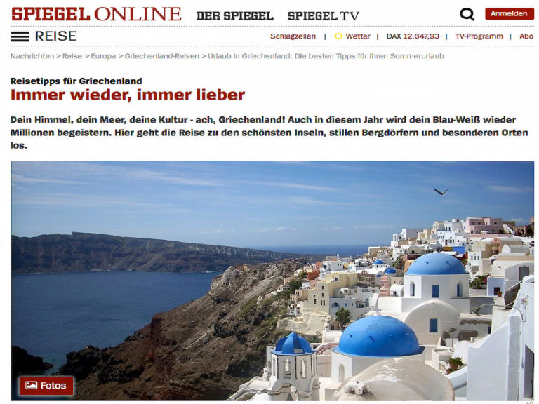 Το Spiegel παραληρεί για την Ελλάδα και το καλοκαίρι της