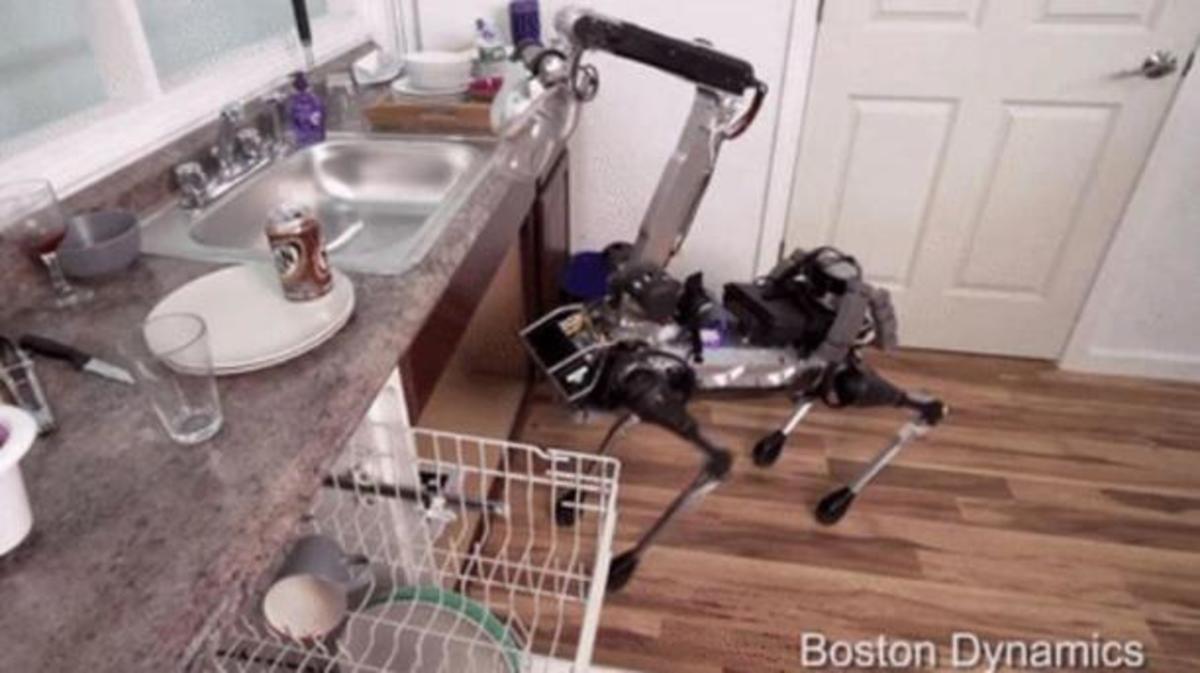 Το τετράποδο ρομπότ που… πλένει και τα πιάτα!