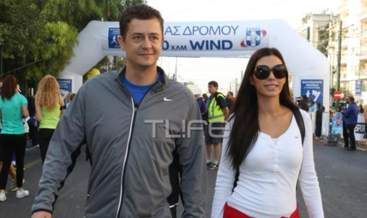 Αντώνης Σρόιτερ: Και στο Μαραθώνιο με την… γυναίκα του!