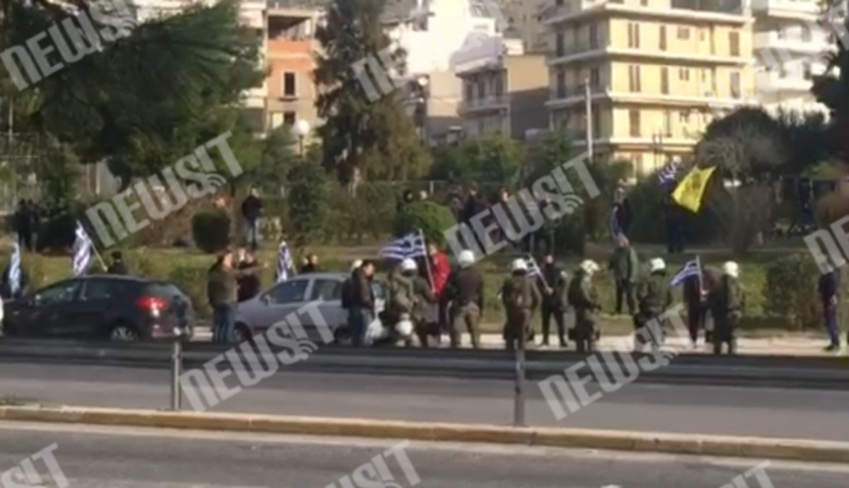 Αντιεξουσιαστές Χρυσαυγίτες στο Σχιστό