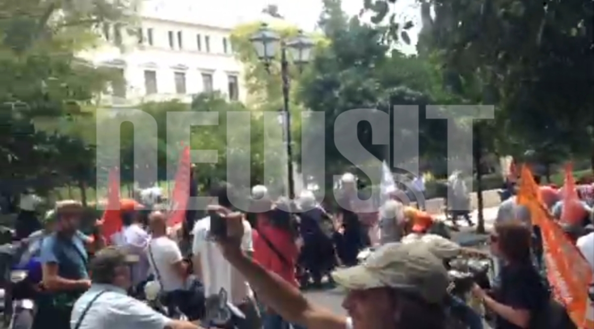 Ένταση στο Μέγαρο Μαξίμου