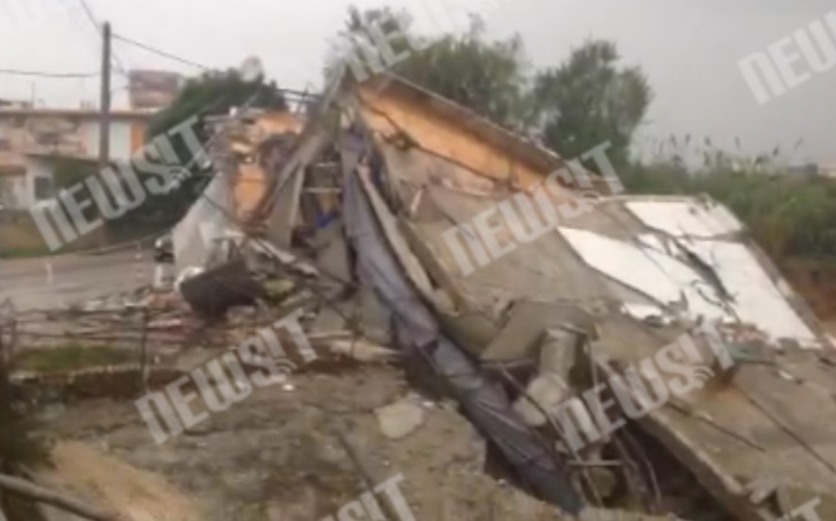 Κατέρρευσε σπίτι στο Καματερό