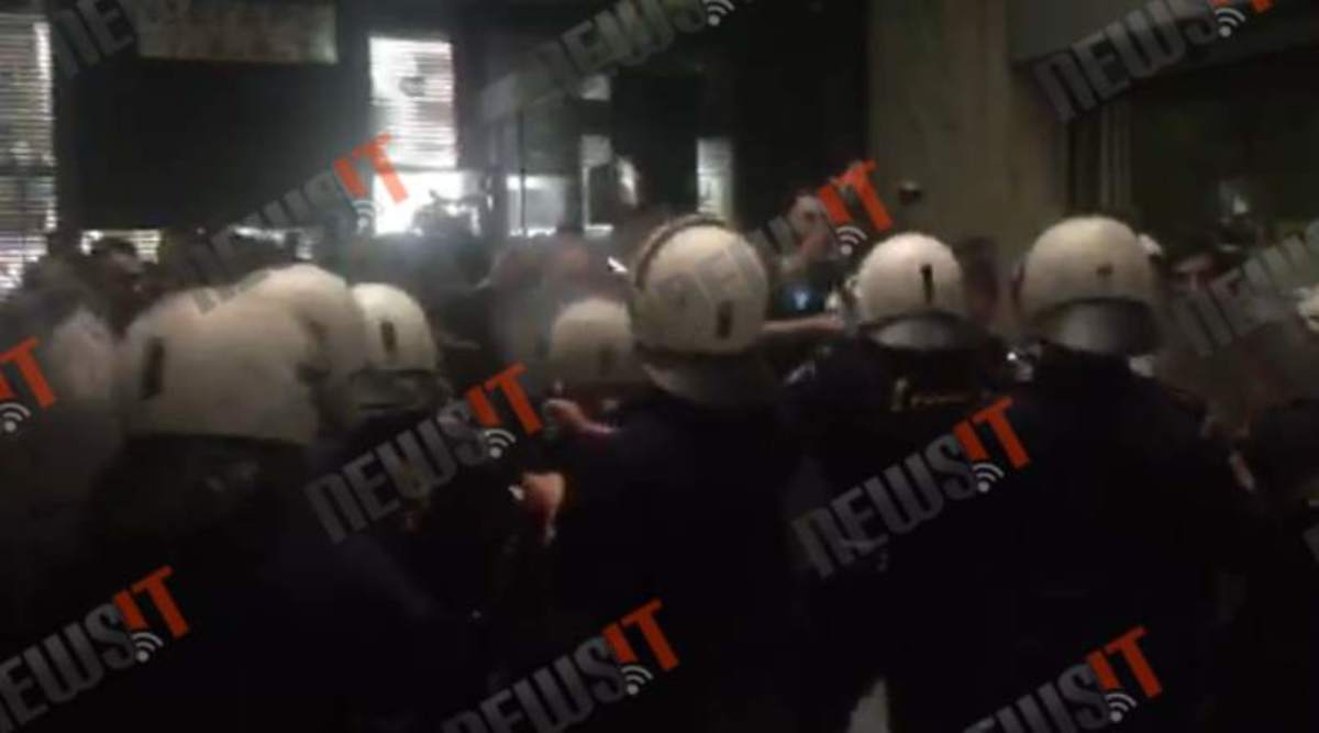 Επεισόδια στο υπουργείο εργασίας