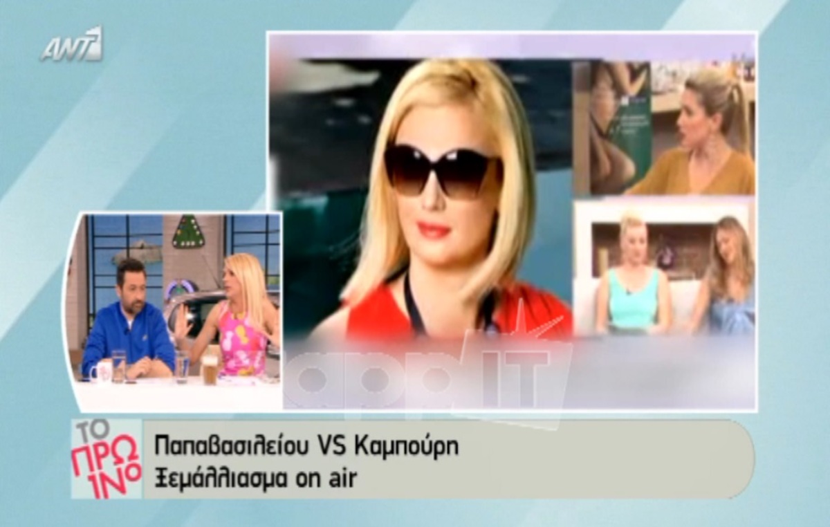 «Τόσα χρόνια εμείς οι δημοσιογράφοι λέμε για την Παπαβασιλείου ότι είναι μόνο γκόμενα, μόνο βυζ…»!
