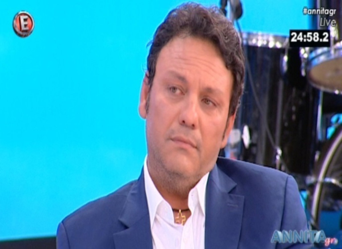 “Λύγισε” ο Στάθης Αγγελόπουλος στον αέρα του ANNITAgr! Με δάκρυα στα μάτια ο γνωστός τραγουδιστής…