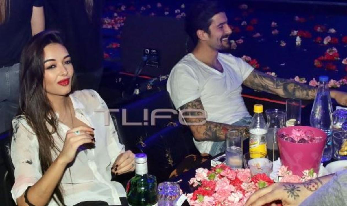 Τα “έσπασαν” στα μπουζούκια ο Παναγιώτης Κονέ με την εκρηκτική σύντροφό του  Χριστίνα Στεφανίδη!