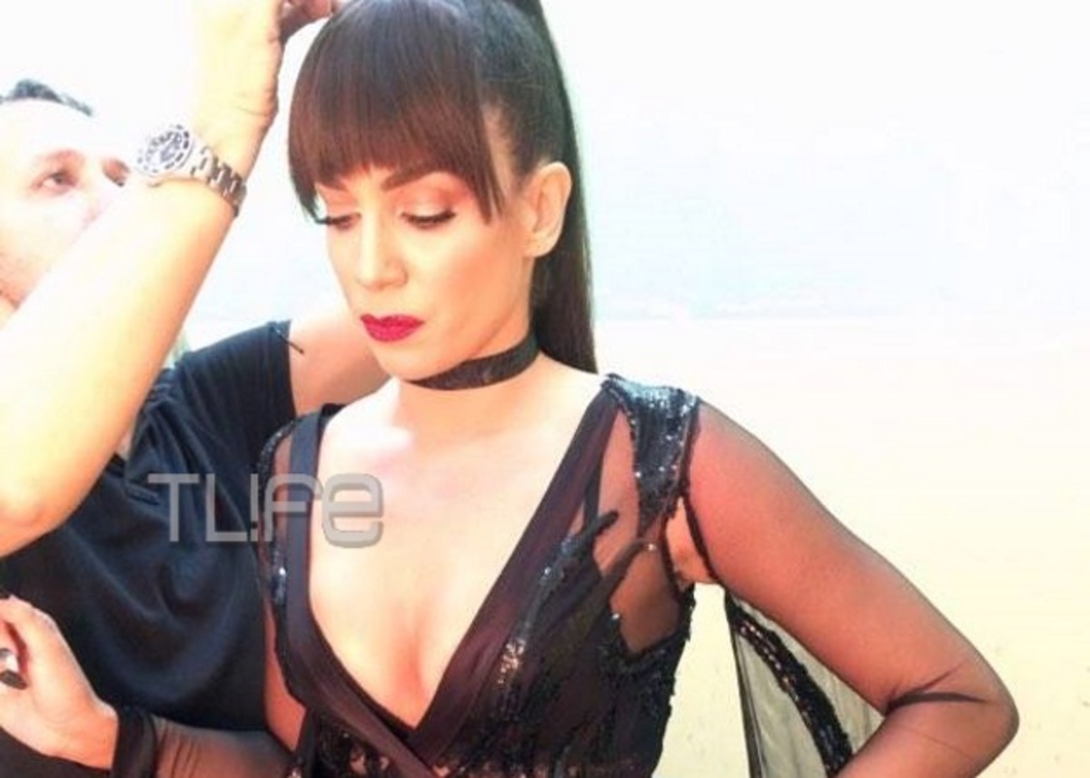 Άναψε φωτιές στην Κύπρο η Στικούδη! Backstage φωτογραφίες