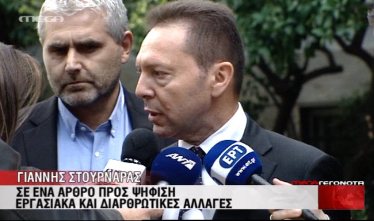 Οι δηλώσεις Στουρνάρα
