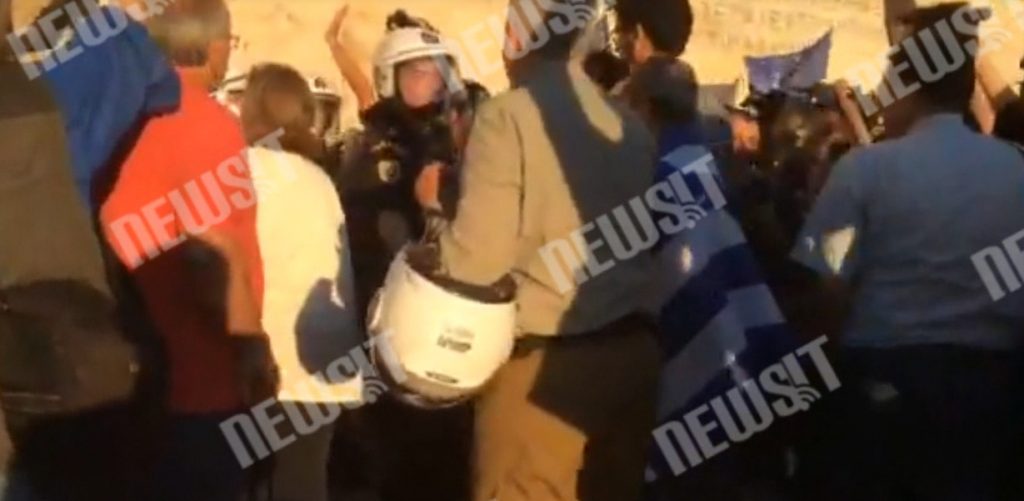 Ένταση στον Άγνωστο Στρατιώτη