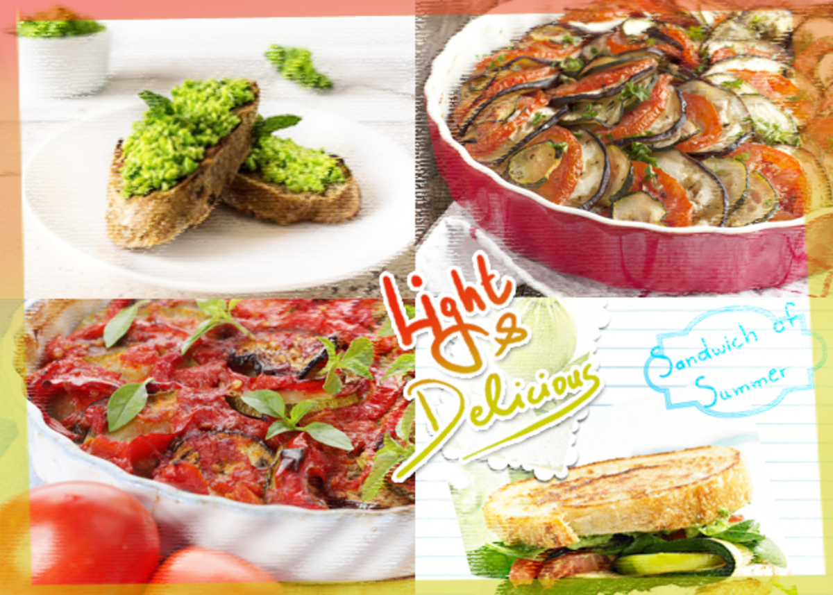 Πέντε light συνταγές με καλοκαιρινά λαχανικά