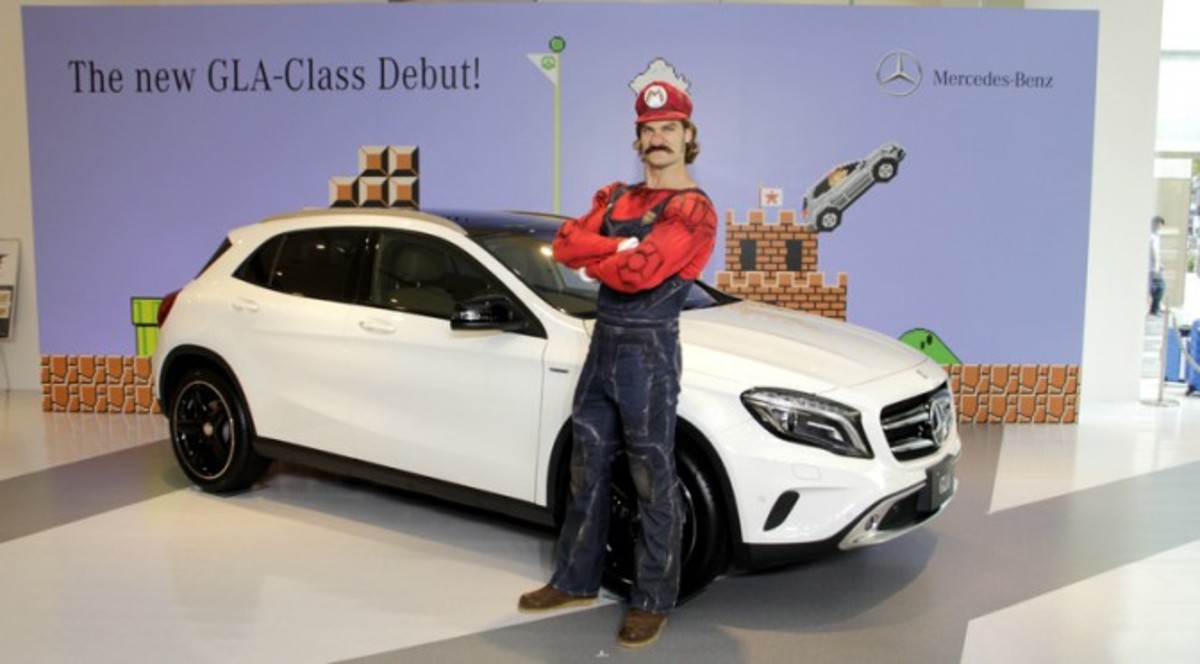 Ο Super Mario θα διάλεγε Mercedes-Benz GLA (VIDEO)
