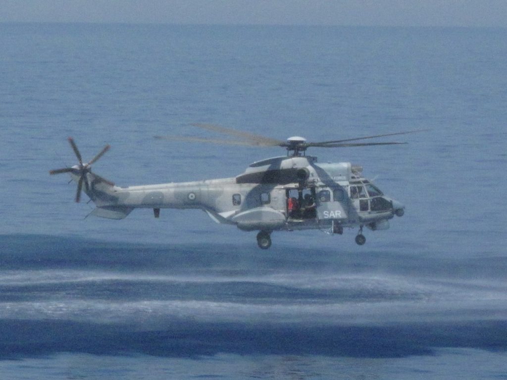 Θρίλερ με ελικόπτερο Super Puma