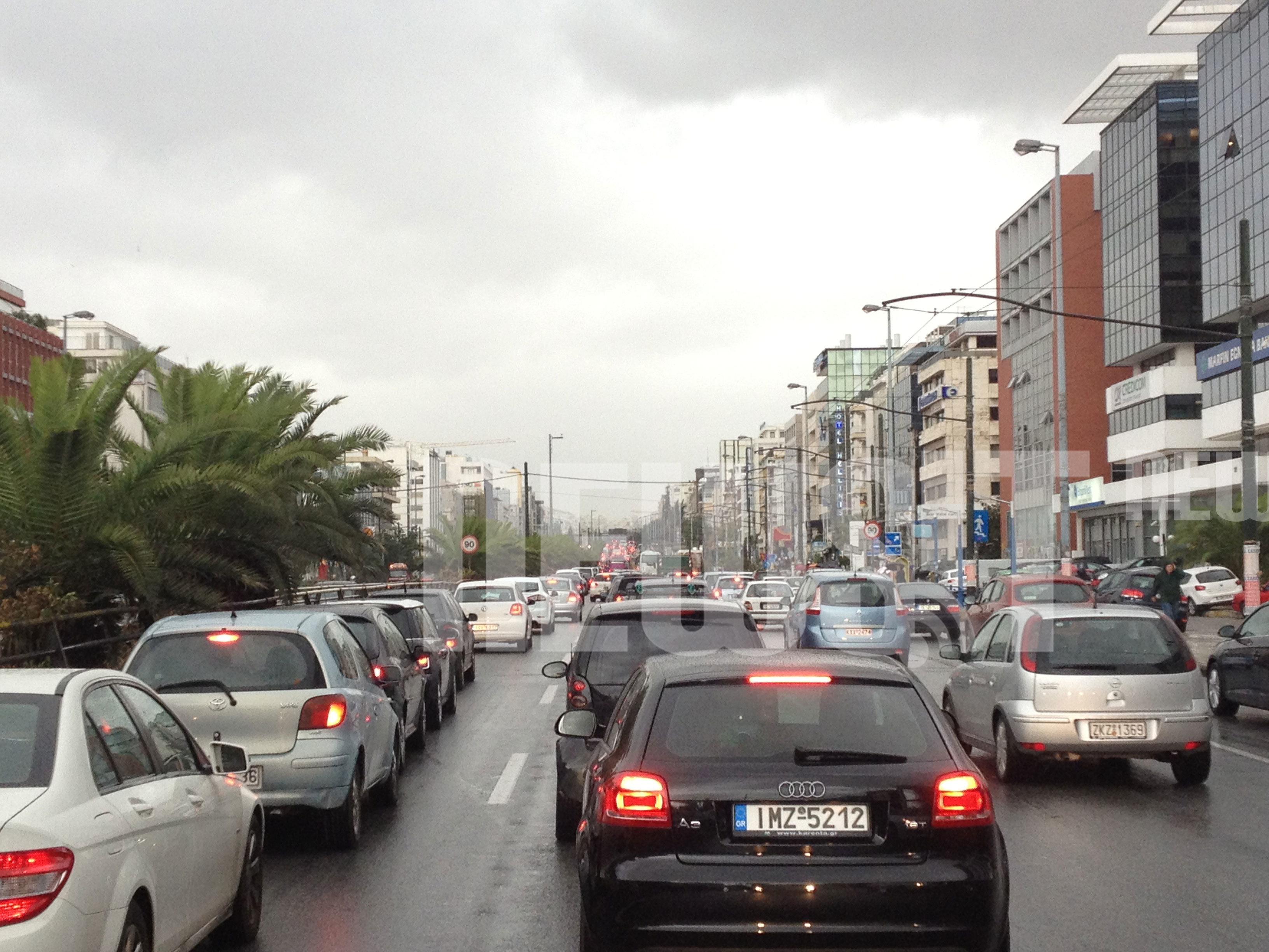 Η εικόνα της Συγγρού τα λέει όλα!