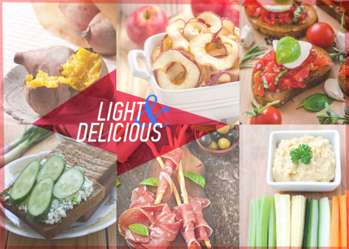 Δέκα Light συνταγές για σνακ που δεν ξεπερνούν τις 179 θερμίδες