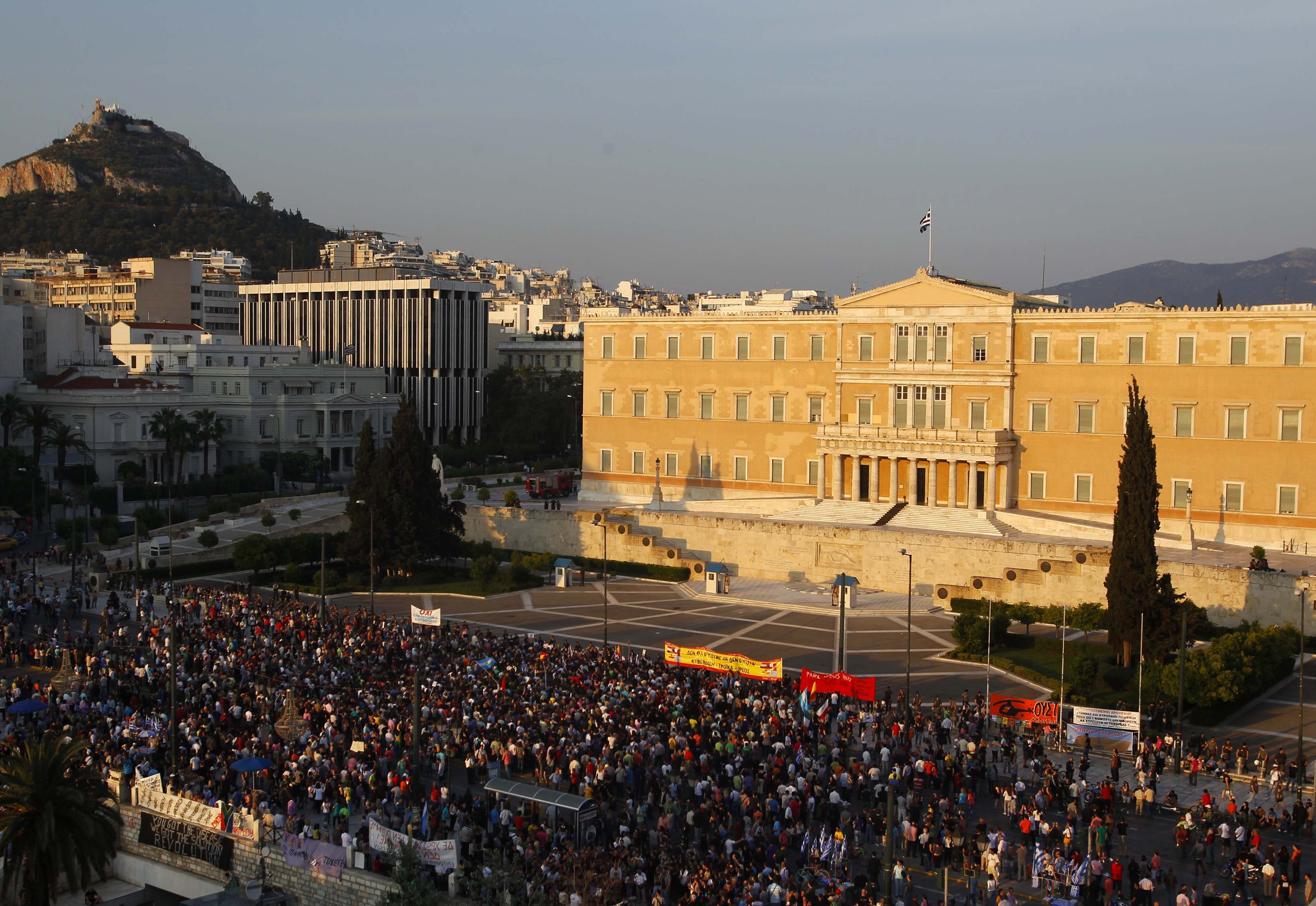 Νέο ραντεβού των “Αγανακτισμένων” το απόγευμα