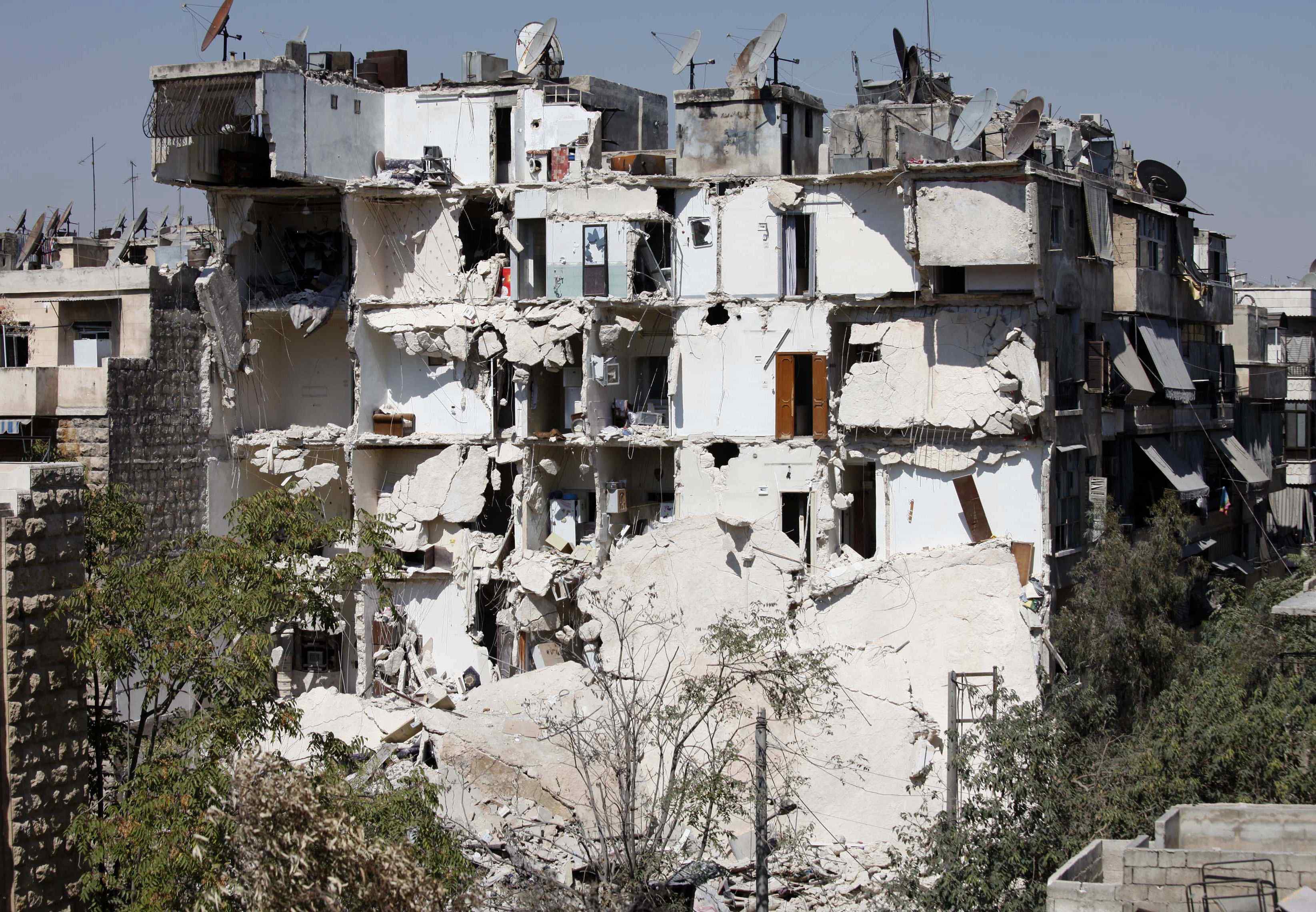 Μάχες στο Χαλέπι – Πτώματα στη Δαμασκό