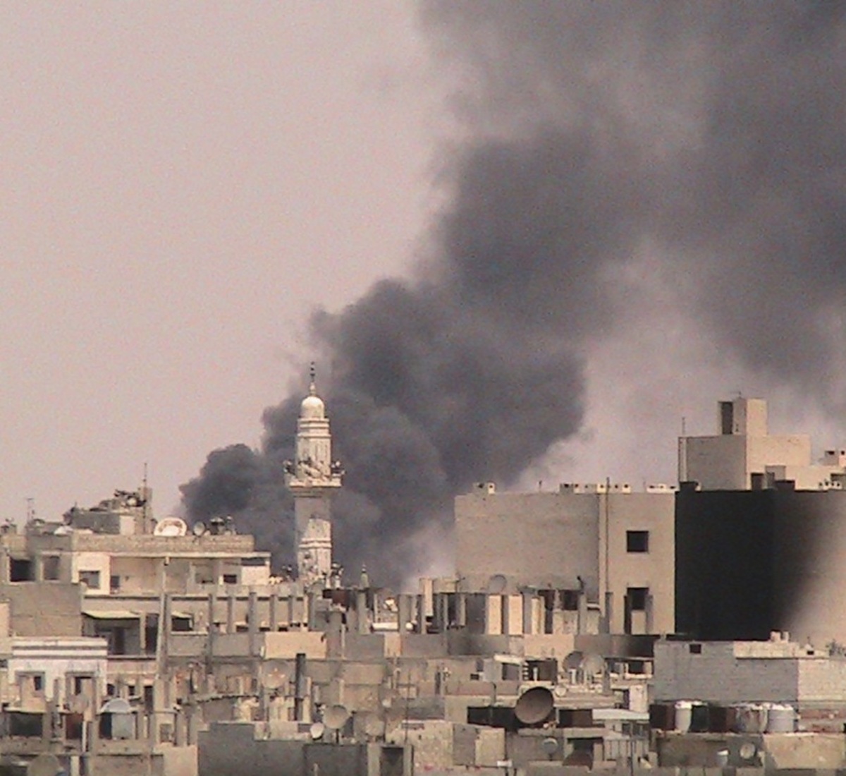 Συρία: Βίντεο από την έκρηξη κοντά σε ξενοδοχείο στη Δαμασκό