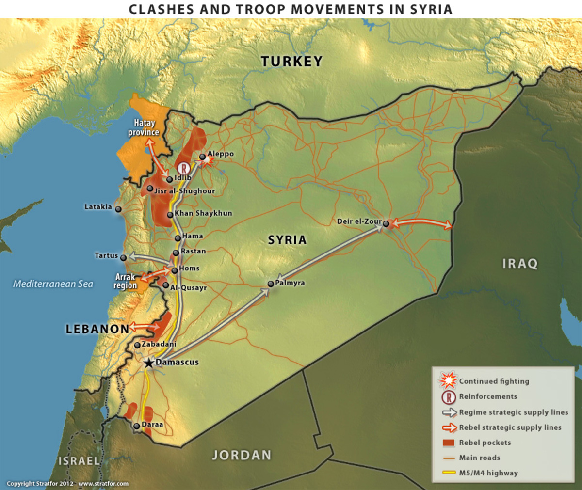 Συρία: O χάρτης του πολέμου και η κρίσιμη μάχη στο Χαλέπι