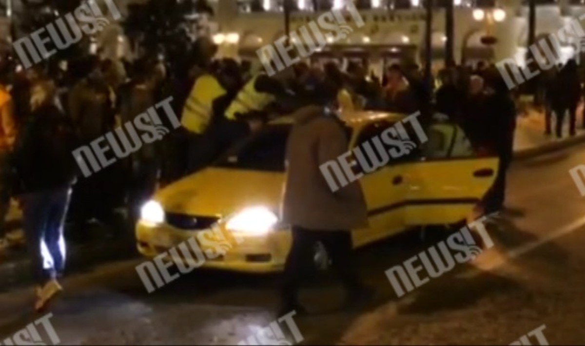 Σύροι πρόσφυγες στο Σύνταγμα