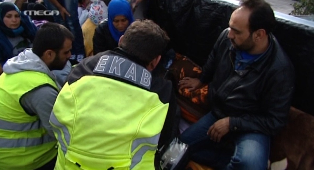 Σύροι πρόσφυγες στο Σύνταγμα