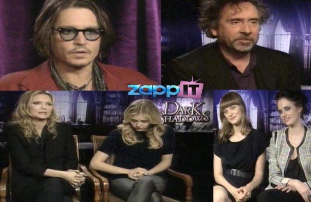 Ντεπ, Φάιφερ, Μπάρτον: Η συνέντευξη των πρωταγωνιστών της ταινίας “Dark Shadows”