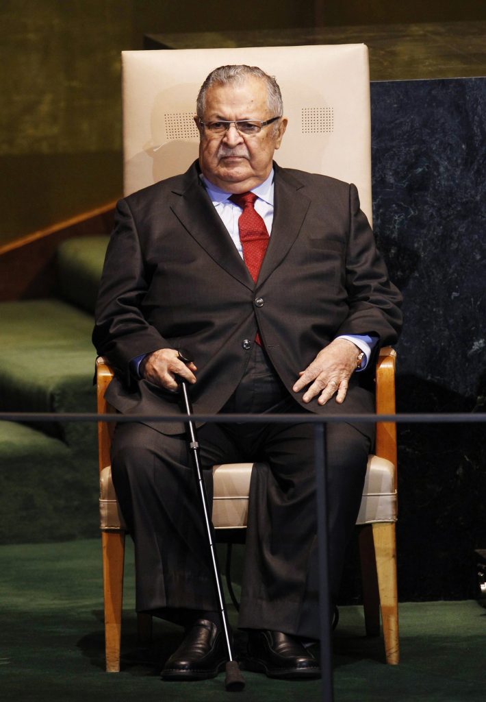 Στο νοσοκομείο με εγκεφαλικό ο πρόεδρος του Ιράκ