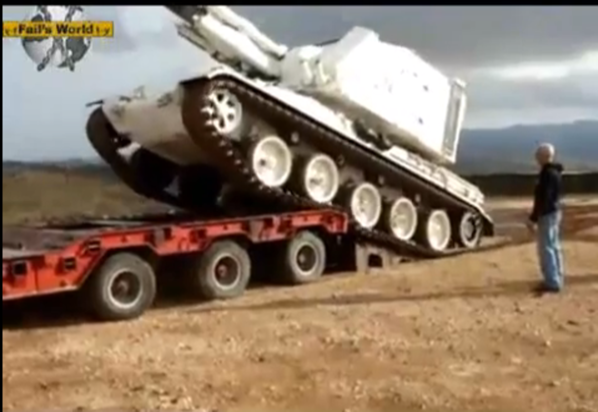 ΒΙΝΤΕΟ: “Τούμπα” τεθωρακισμένου