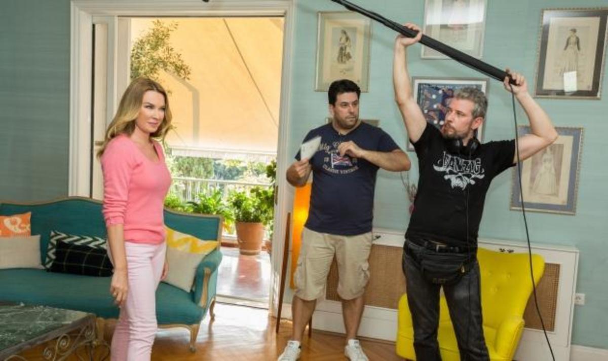 Τατιάνα Στεφανίδου: Δείτε backstage φωτογραφίες από τα γυρίσματα του τρέιλερ!