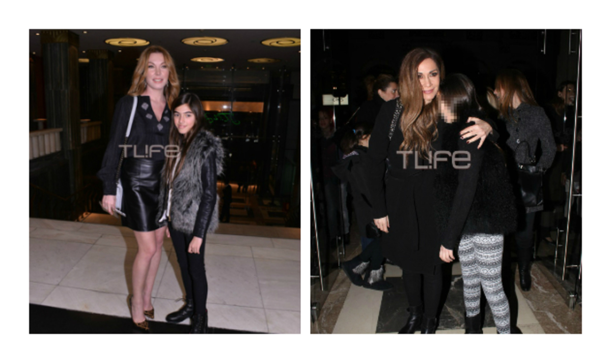 Τατιάνα Στεφανίδου – Δέσποινα Βανδή: Με τις κόρες τους σε θεατρική παράσταση!